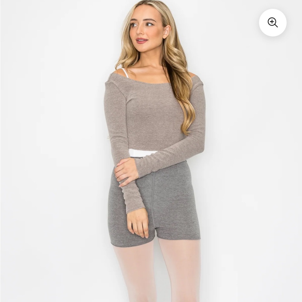 Aluvie Gray Shorts OS